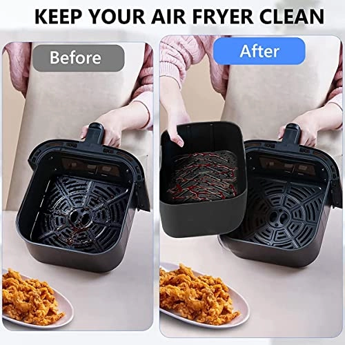 Air Fryer Silicone Liner - Food-Grade Silicone