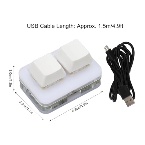 2 Key Mini Keypad - Wired