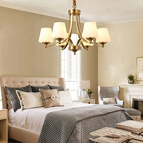 E27 American Style Chandelier - Copper 6