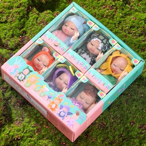 Reborn Mini Doll - 6 Pieces Forest Set
