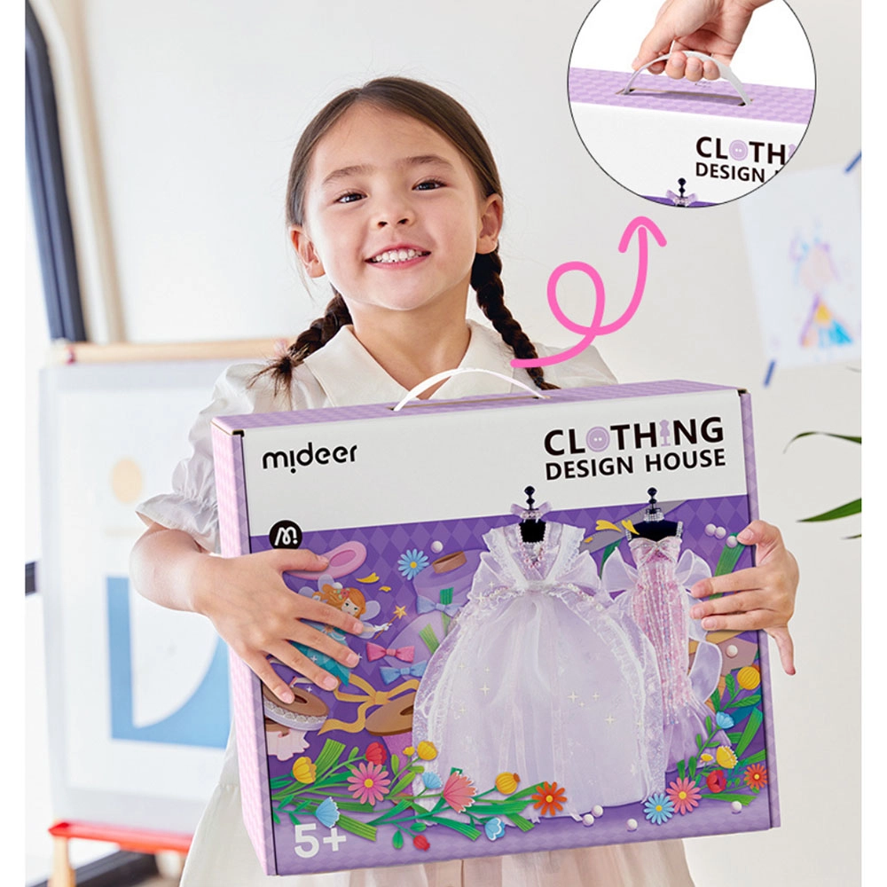 Design House Mini DIY Fashion Kit - 5+ years 24 pcs