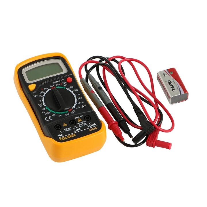 Digital multimeter 38033 - 1999 counts NCV