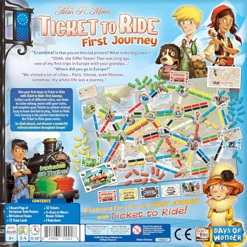 Ticket to Ride: First Journey Europe
