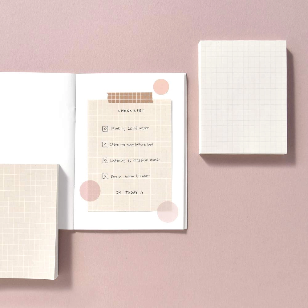 Memopad Softcover - Blank 400 Sheets