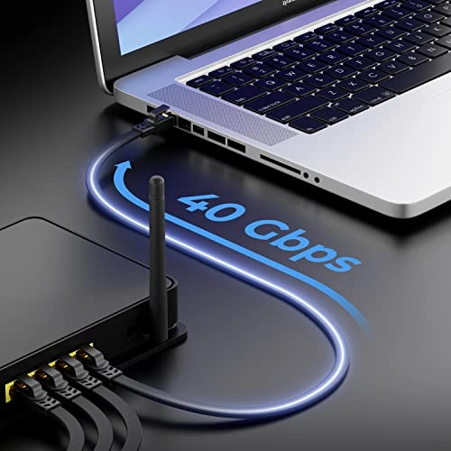 CAT8.1 Flat LAN Cable - 1 m