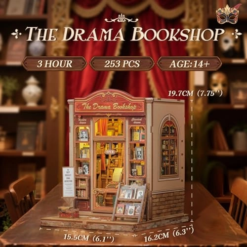 Book Nook Kit - Drama Bookshop