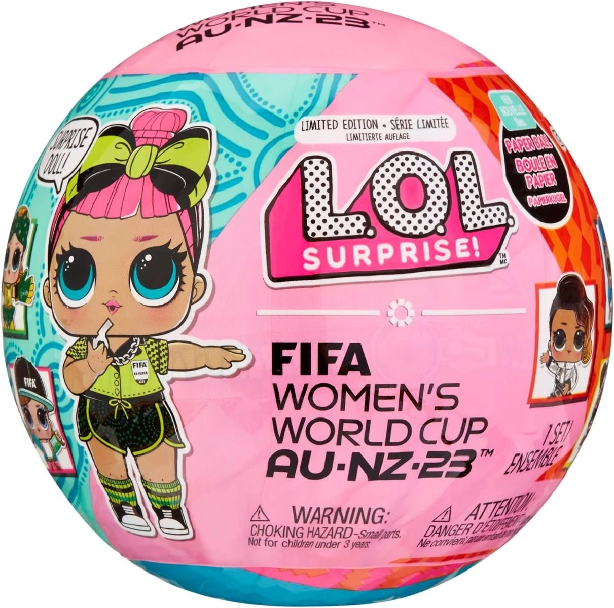 X FIFA Womens World Cup Australia And NZ 2023 - LIMITED-EDITION Assorted Ages 3+