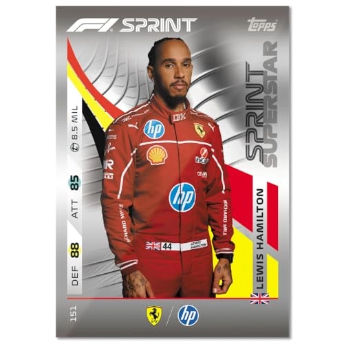 Formula 1 Turbo Attax - Turkish 240pcs