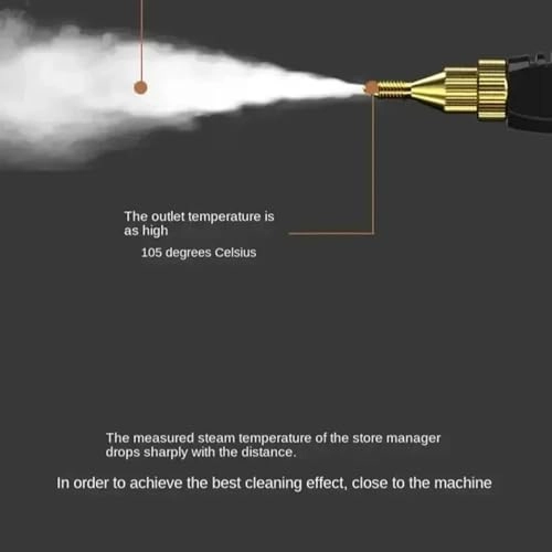 High Temperature Steam Cleaner - 2-3Bar