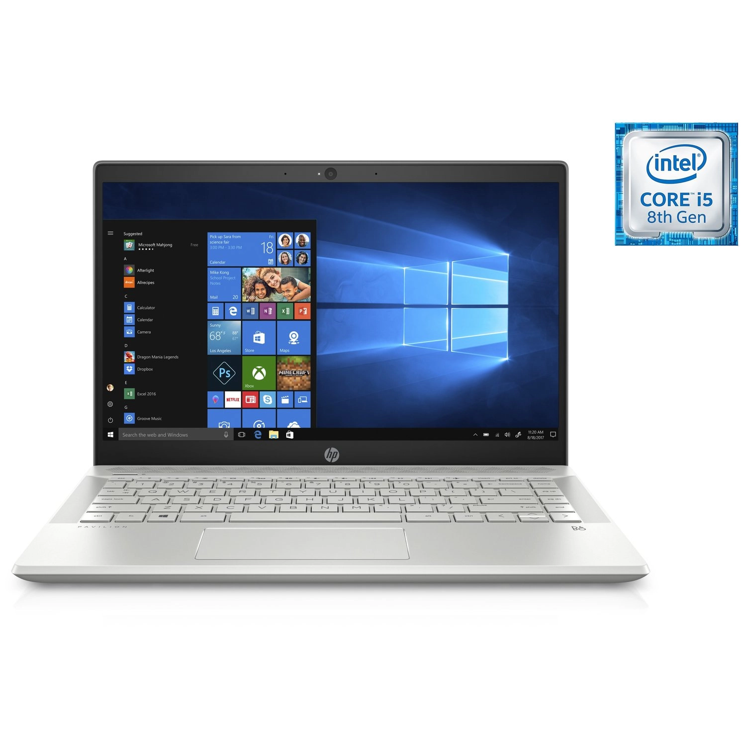 HP Pavilion 14 14-ce1003ne - 14'' Core i5-8265U 16GB DDR4 1000GB HDD