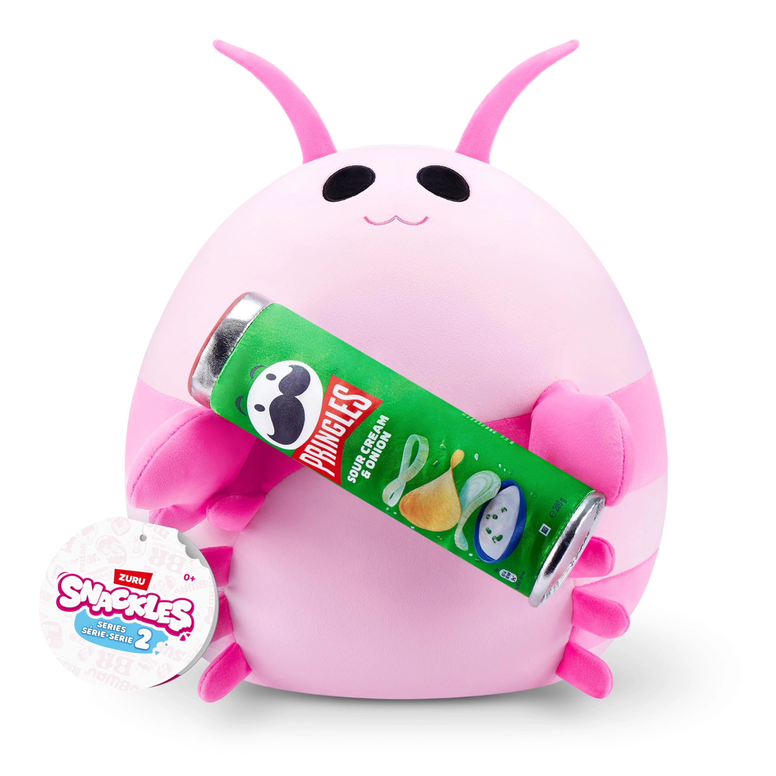 ZURU Snackles Series 2 30 cm Plush Shrimp & Pringles