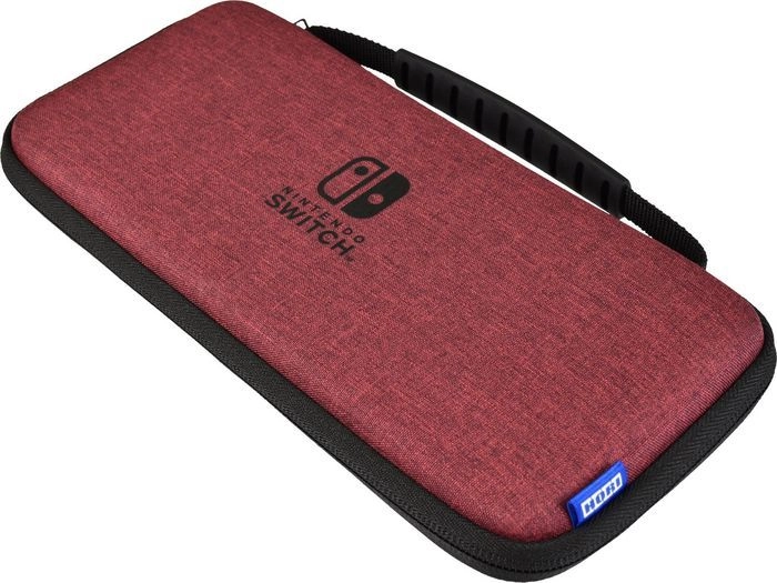 Case For Nintendo Switch OLED - Holds 10 Game Cards Red