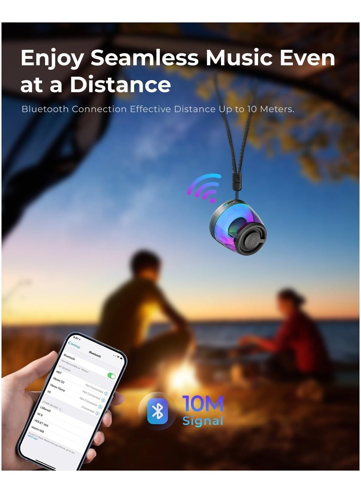 Magnetic Bluetooth Speaker