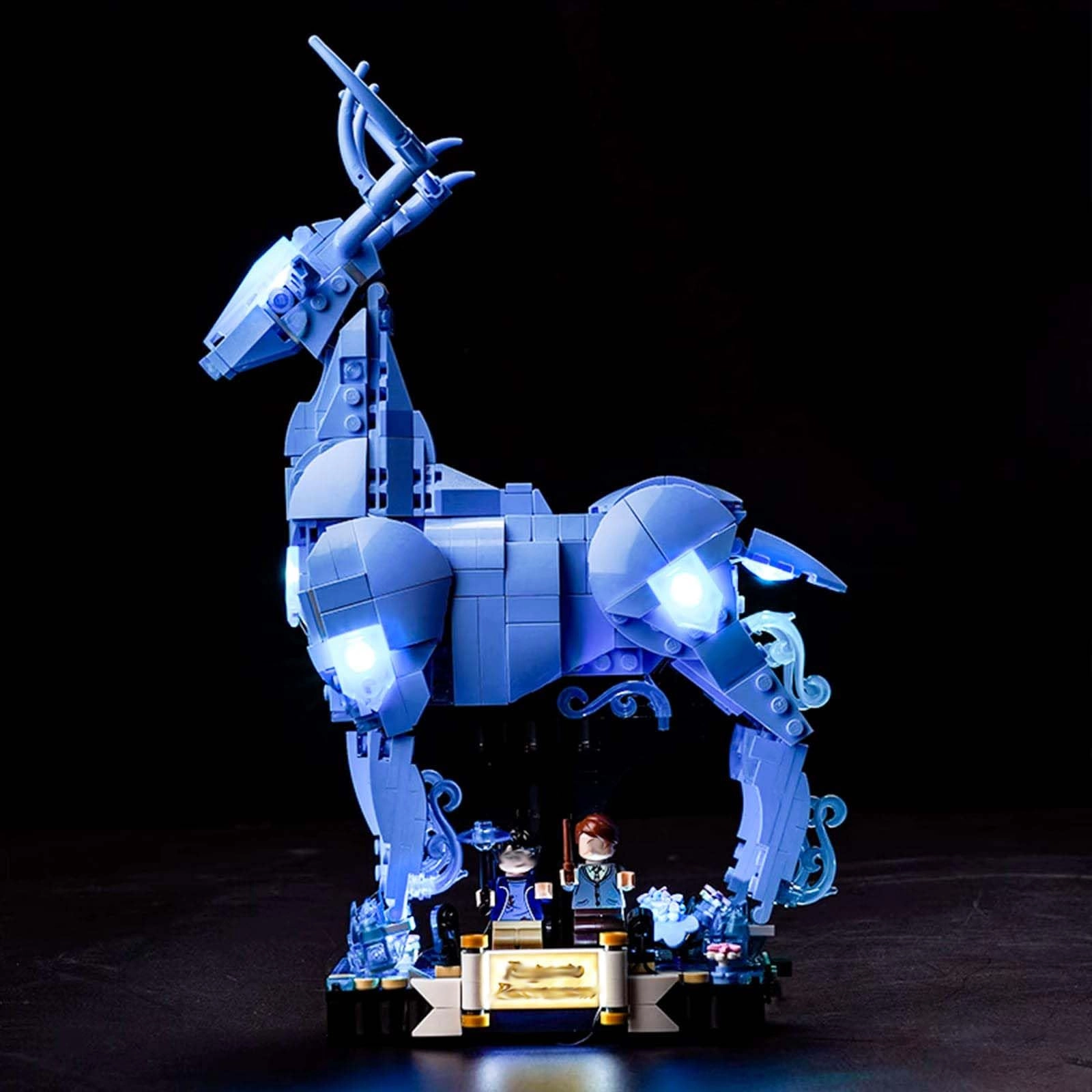 TRUSTFAR LED Lighting kit - Compatible with Lego 76414 Expecto Patronum Remote
