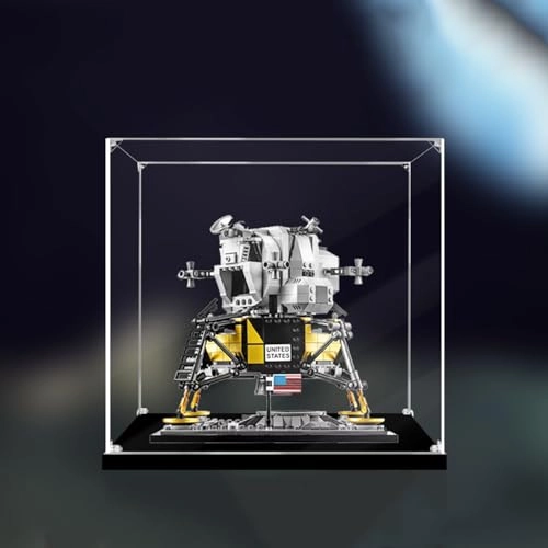 Acrylic Display Case - Lego 10266 Lunar Module No.11 25x25x25cm