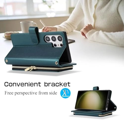 Case for Xiaomi Redmi Note 12 Pro 5G - Faux Leather Zipper Purse Wallet Phone Cover