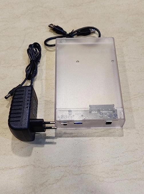 2in1 USB 2.0 External Hard Drive Casing - 2.5" & 3.5"