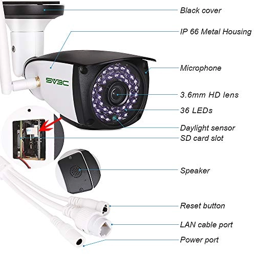 PTZ Security Camera 1080P Pack