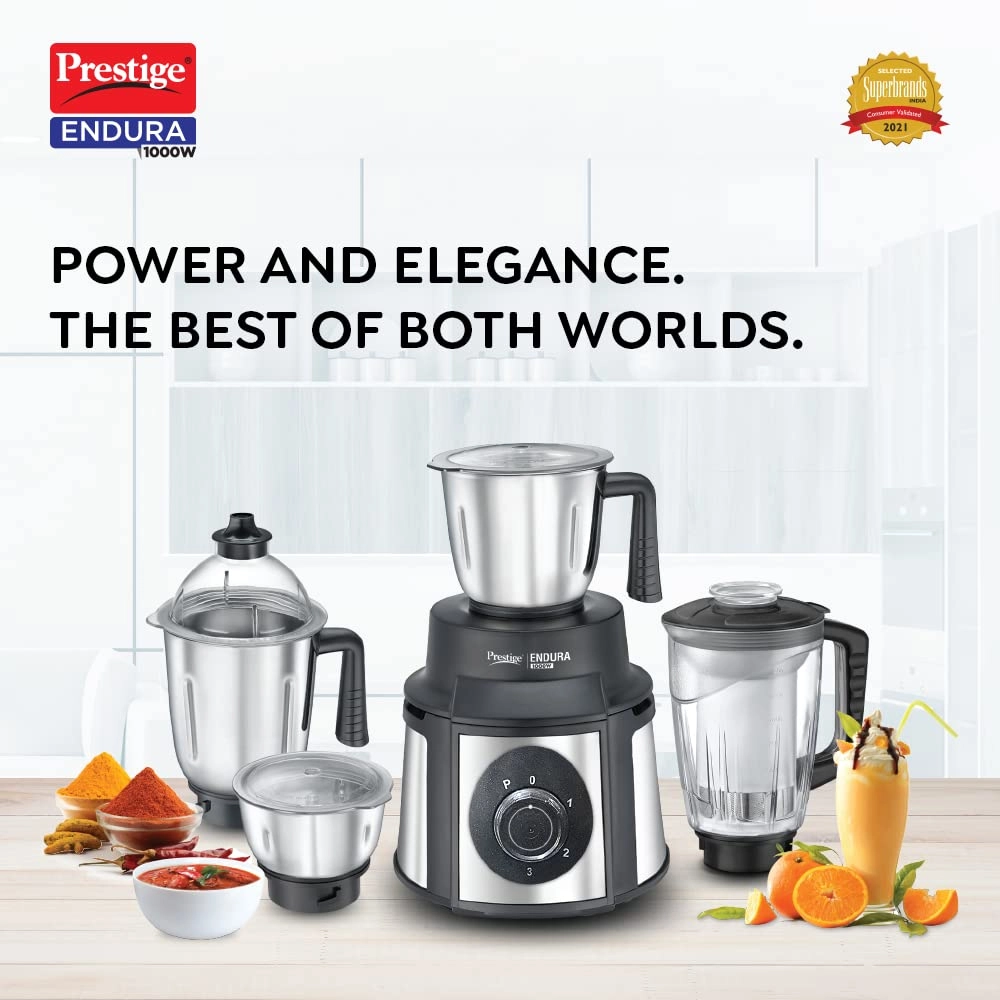 Endura Mixer Grinder - 1.5L 1000W