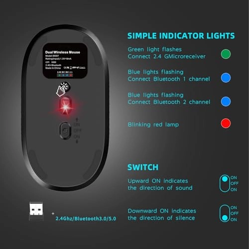 W007 Mouse - Wireless
