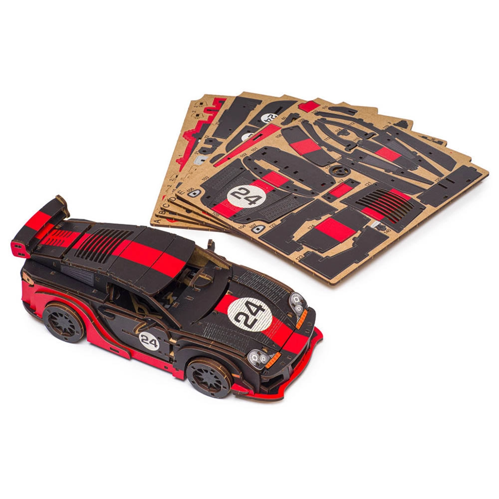 Comet GTS 3D Puzzle (4107390-COMET_GTS_BLACK-RED) - 219 pcs