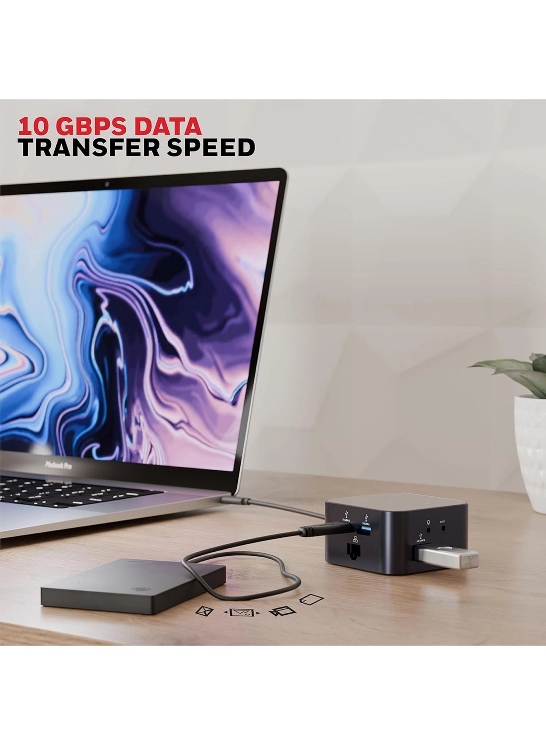 Type C Docking Station - Type C Windows/Macbook