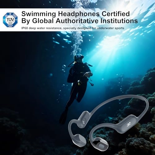 Swimming Headphone Open-Ear Bone Conduction - Wireless Headphone 32GB