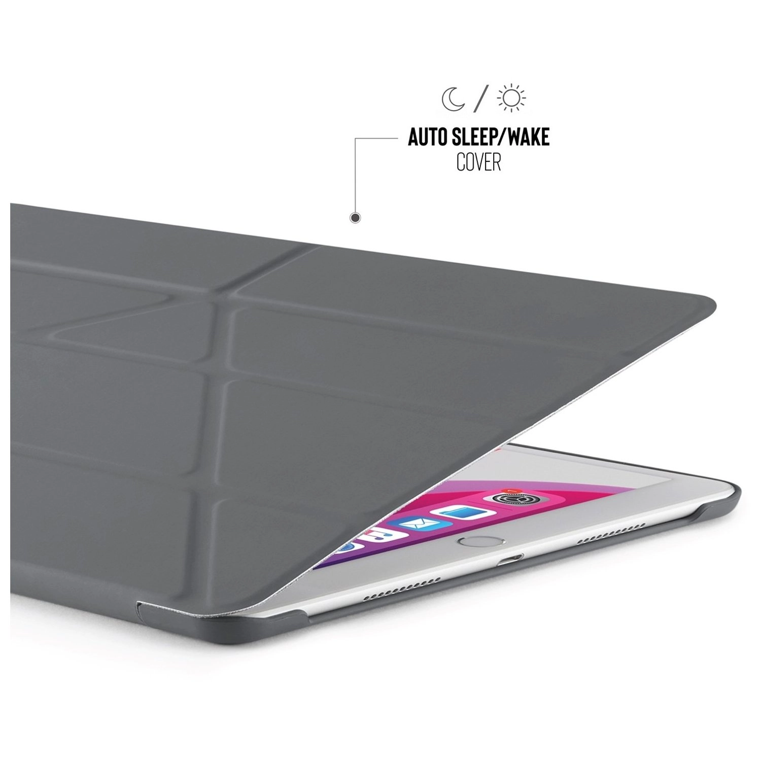 Origami Case with 5-in-1 Stand for iPad 7th Generation 10.2-inch (2019)