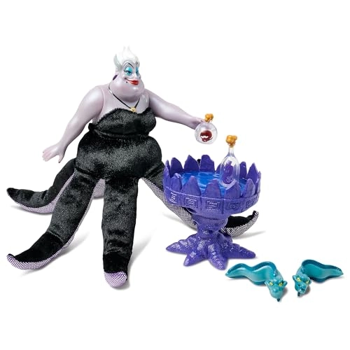 Ariel Doll + Ursula Doll + King Triton Doll + Sebastian Figure + Flounder Figure + Flotsam Figure + Jetsam Figure