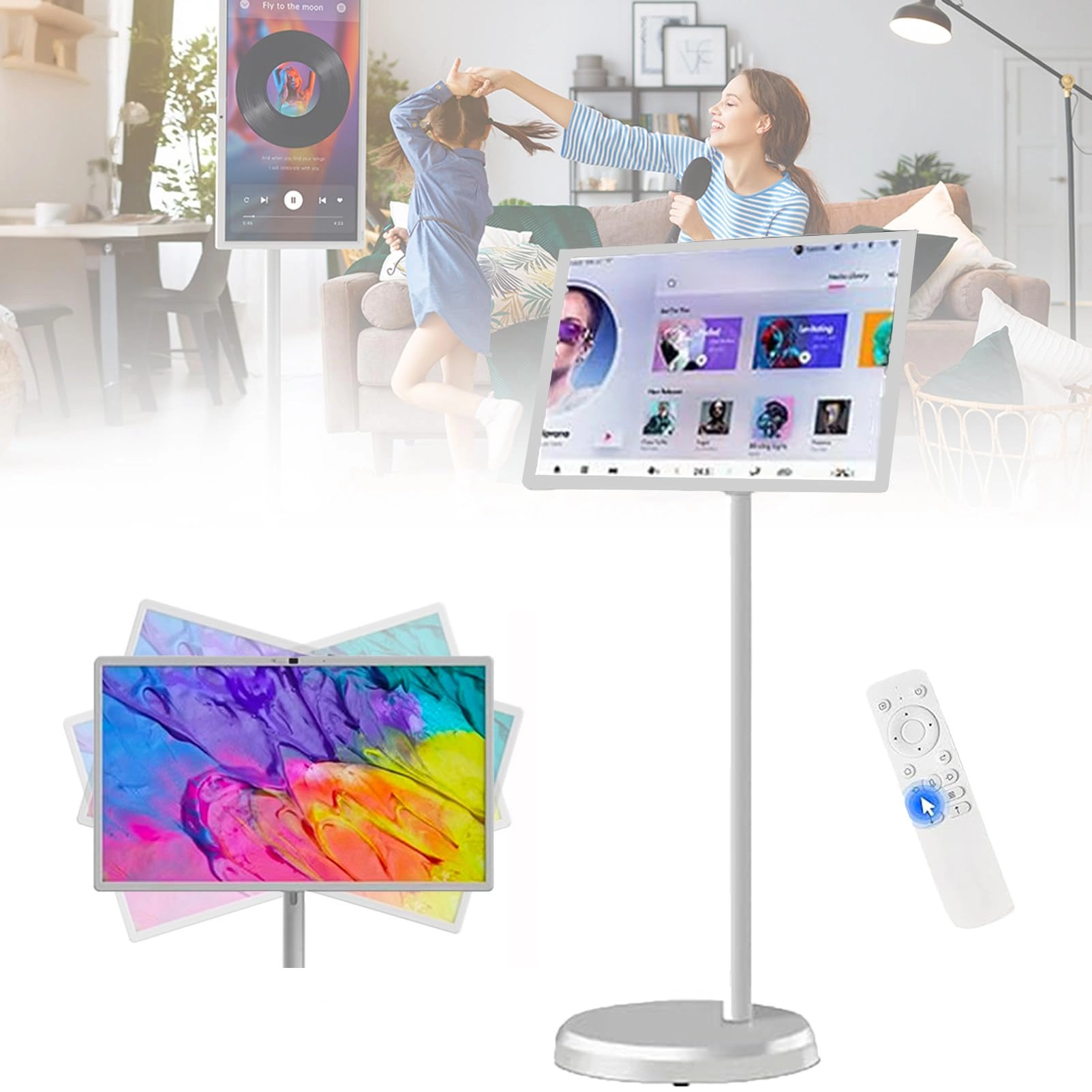 Smart Portable TV - 1080P 27Inch