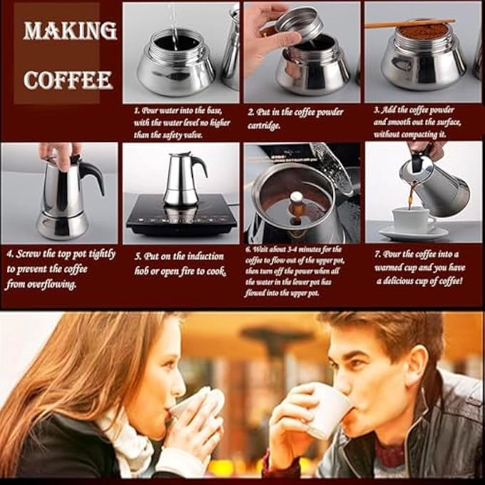 Moka Pot - 9 Cup Stovetop
