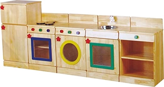 Rainbow Toys Wooden Kitchen Complete Set (11287)