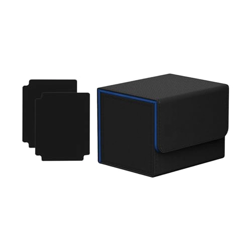 Trading Card Deck Box - PU leather Red