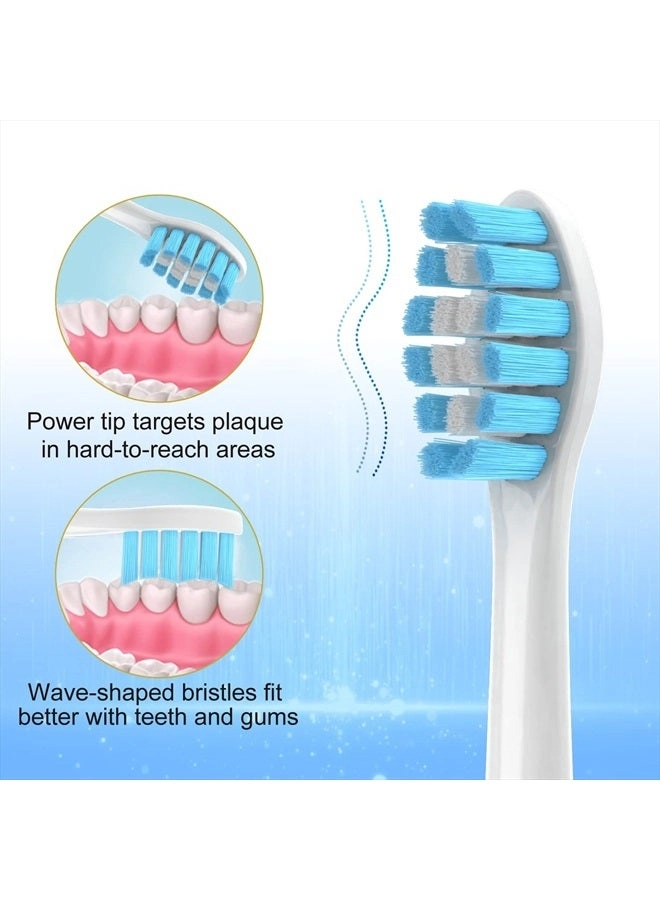 Toothbrush Heads - Philips Sonicare Clickon Compatible Medium Soft 8 Pack