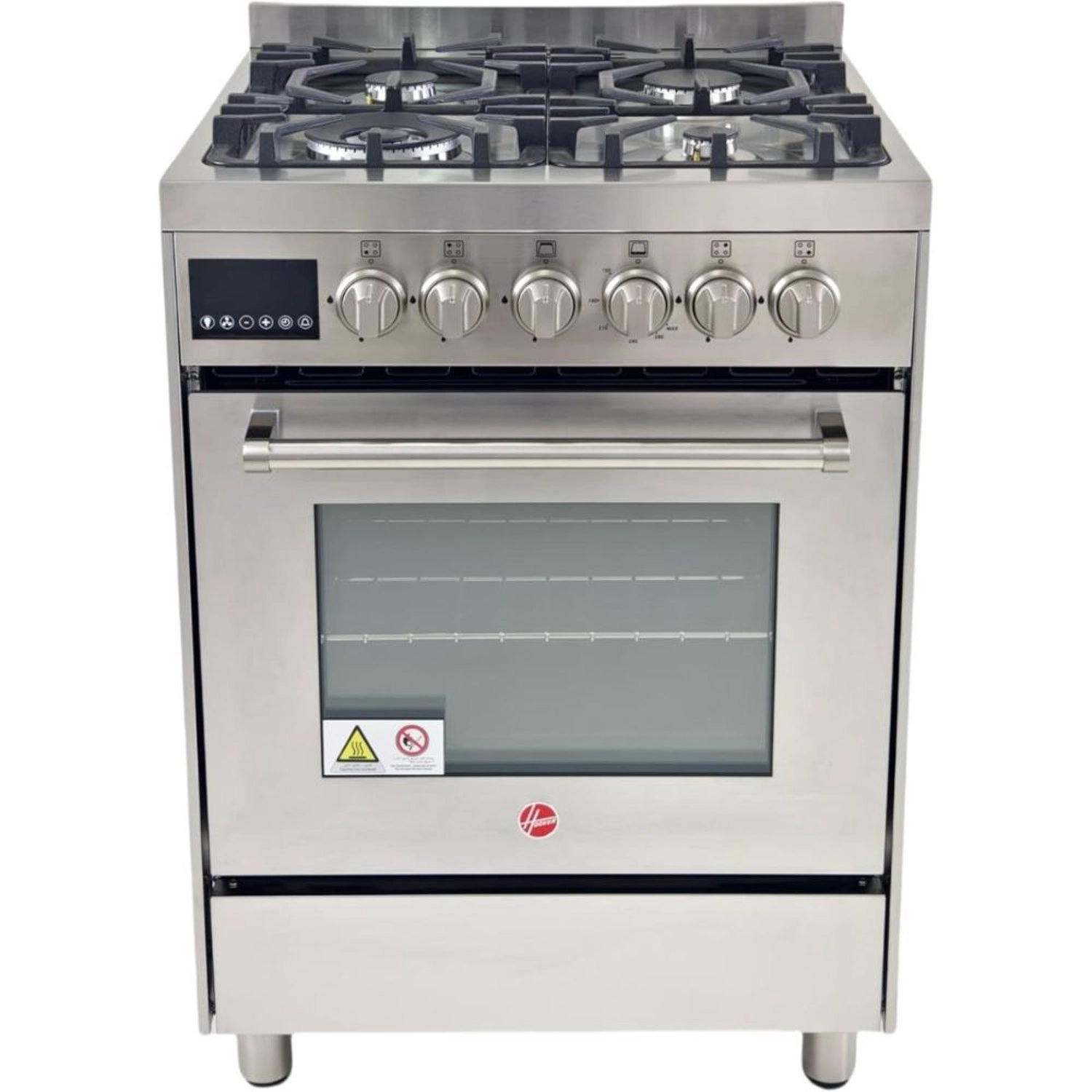 Hoover HGC-G604G-RS GAS Cooker