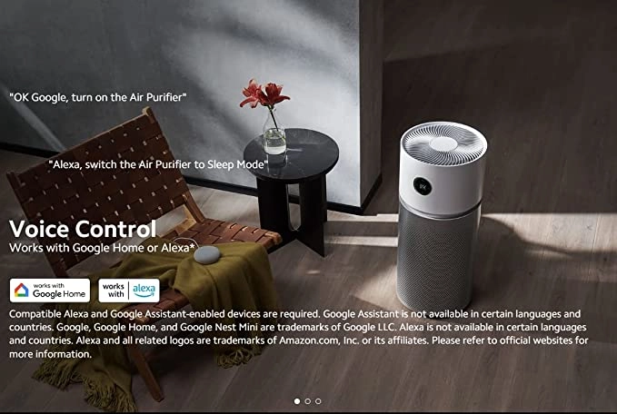 Smart Air Purifier Elite - Y-600 Classic White 20 decibel
