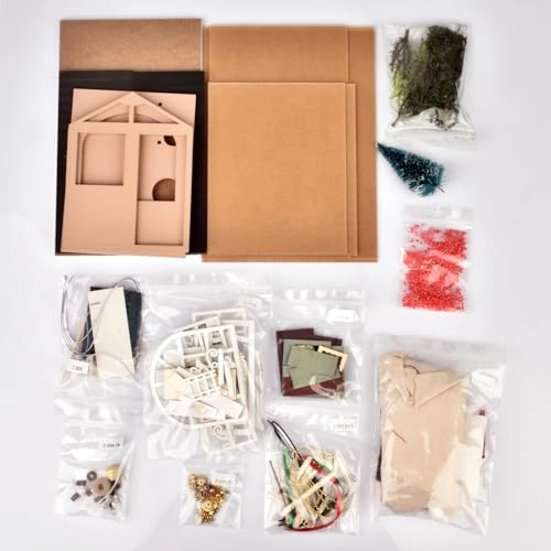 Miniature Dollhouse Kit - Holiday Time 0.04
