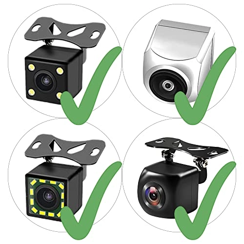 Car Rear Camera Mounting Bracket - Universal 13mm 4 Kits