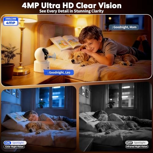 Solar Security Camera 4MP Pack