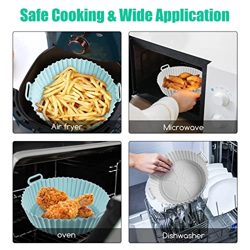 Air Fryer Liner - Silicone 2 Pcs