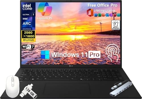 Gram 17 17Z90TL-H.AUB6U3 - 17'' Ultra 7 32GB DDR5 8TB SSD