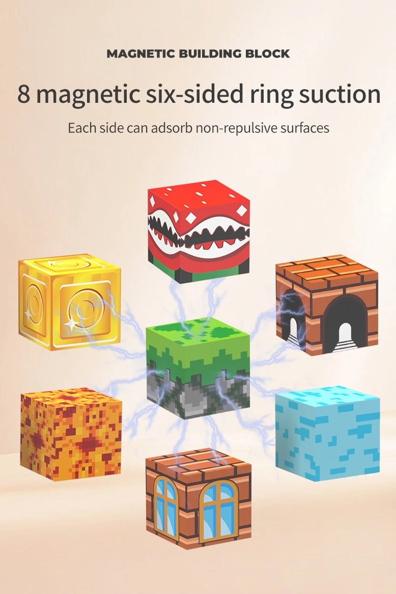 Magnetic Building Blocks - 137pcs Toy Building Blocks