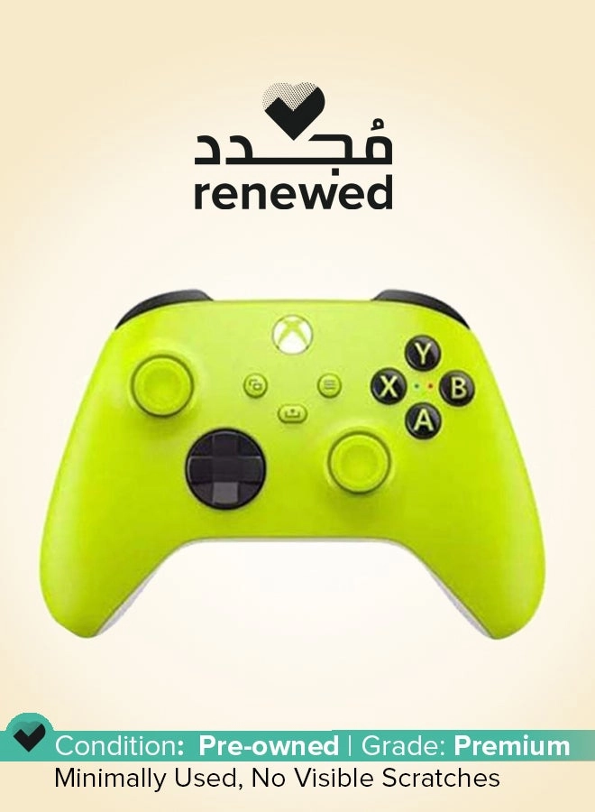 Microsoft (Renewed) Wireless Controller - Electric Volt Xbox Series X|S