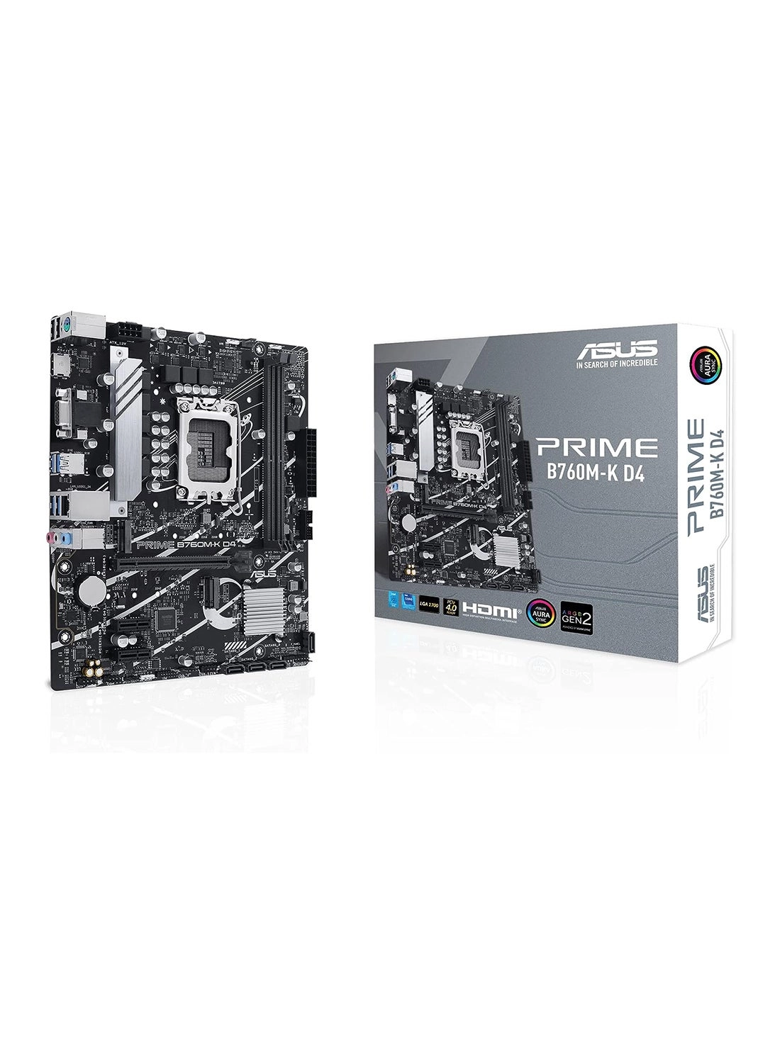 B760M-K - LGA 1700 PCIe 4.0 2.5Gb Ethernet