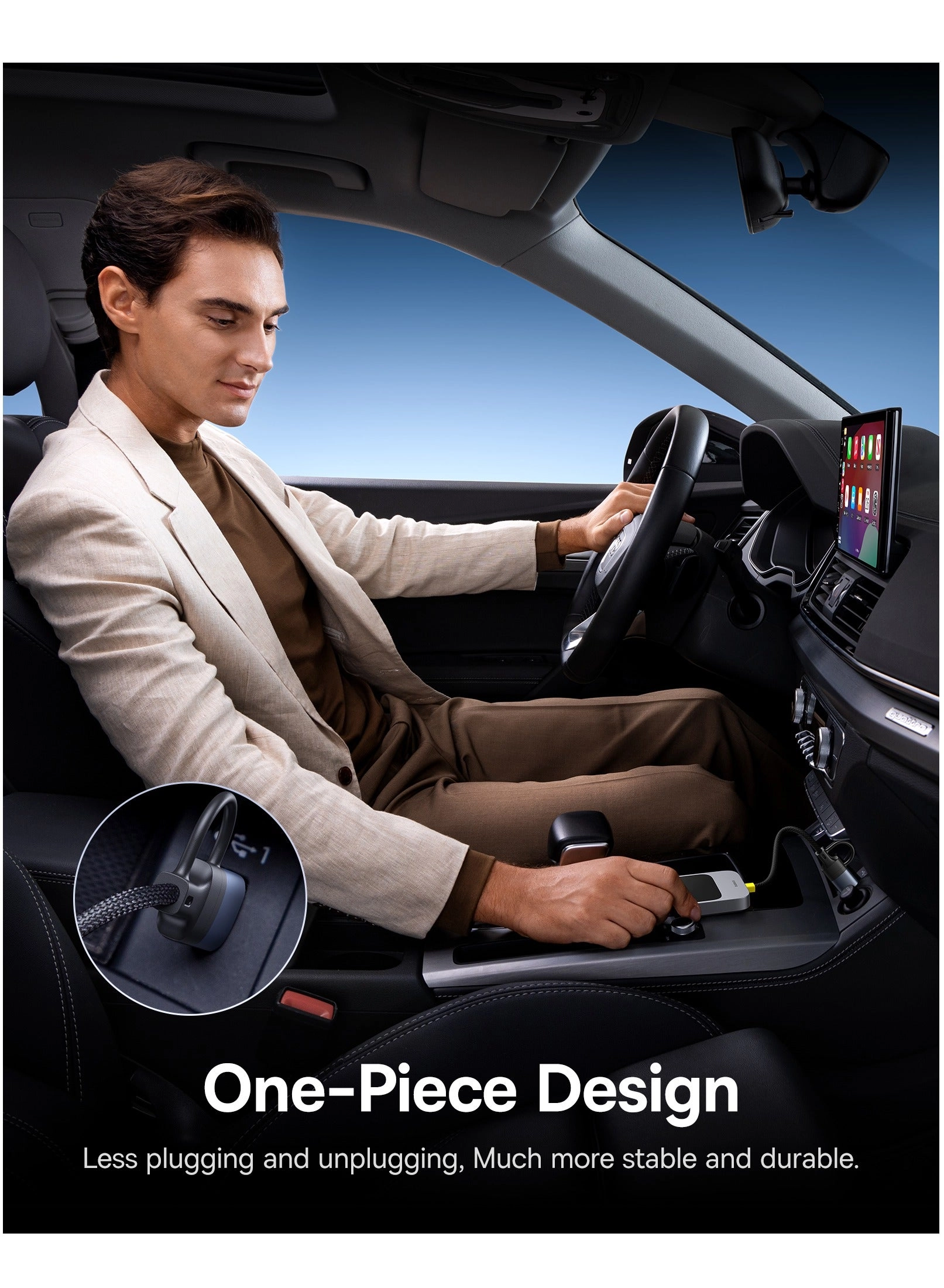 SafeJourney Series - Wireless CarPlay Adapter for iPhone