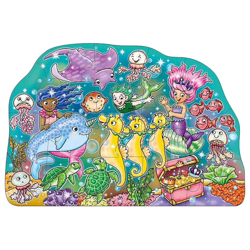 Mermaid Fun Jigsaw Puzzle - Suitable for 2 years & above 15 pieces