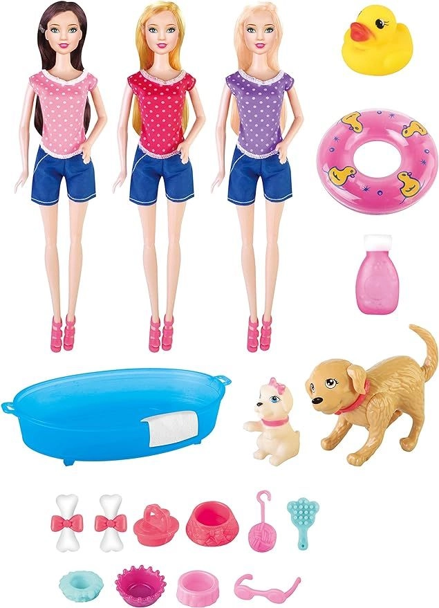 Power Joy Leila Bath Dog - 1pc Assorted