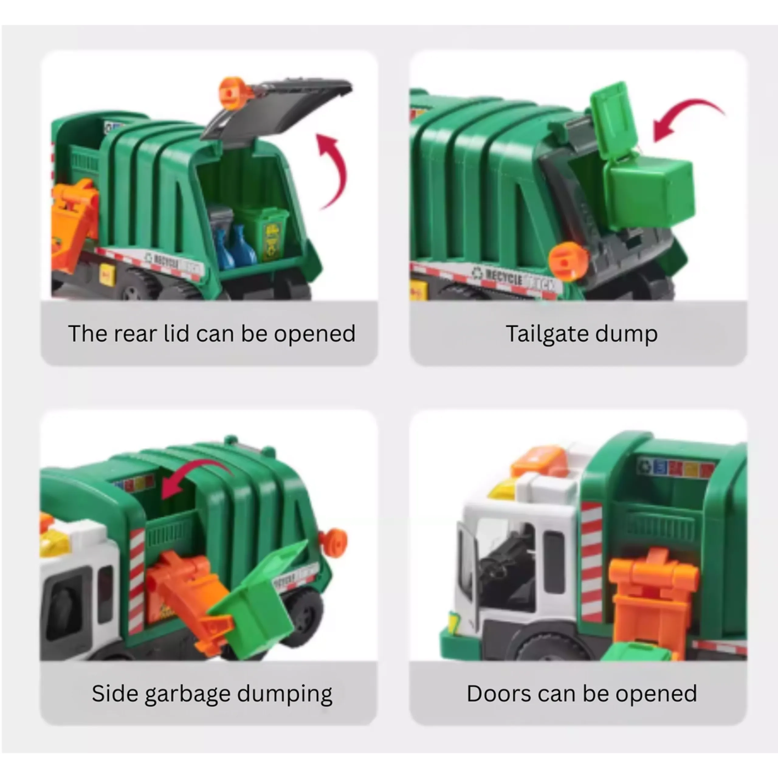 Sanitation Garbage Toy Truck