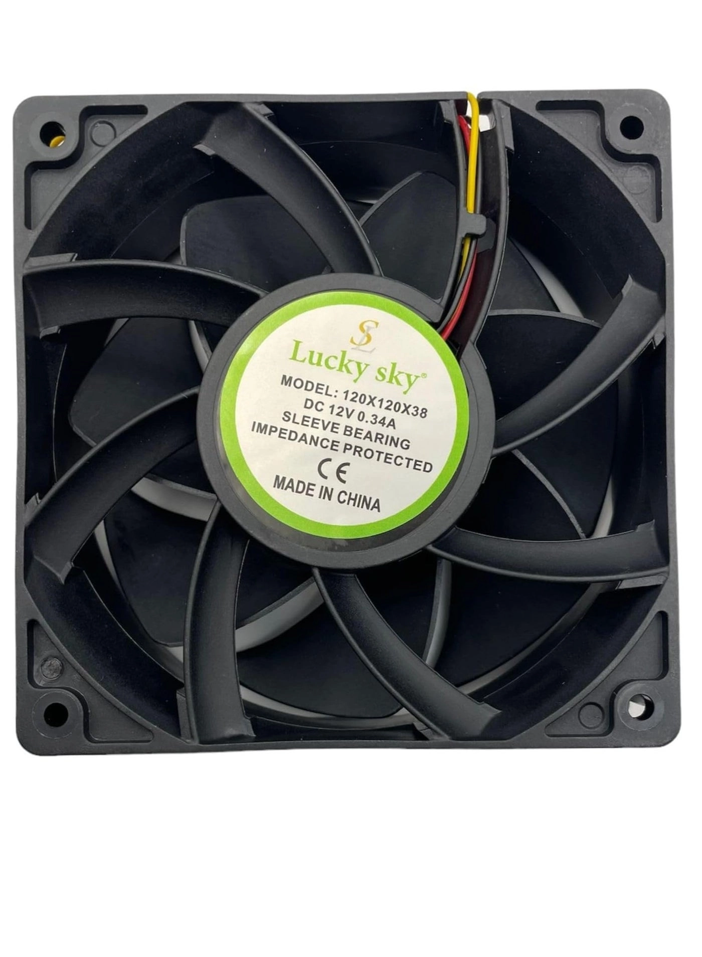 LUCKYSKY Cooling Fan - 1 fan 120X120X38MM