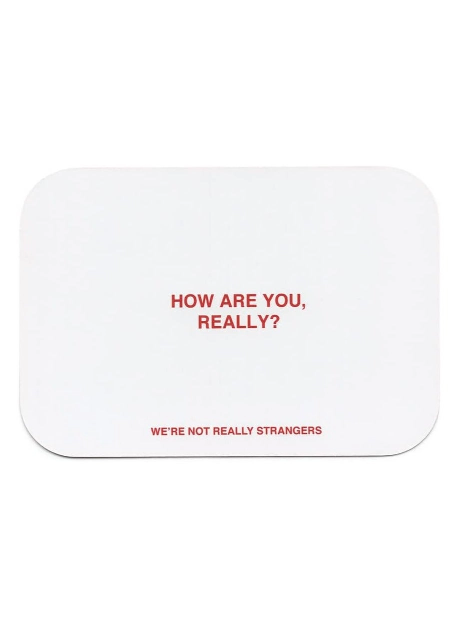 WE'RE NOT REALLY STRANGERS - Card Game